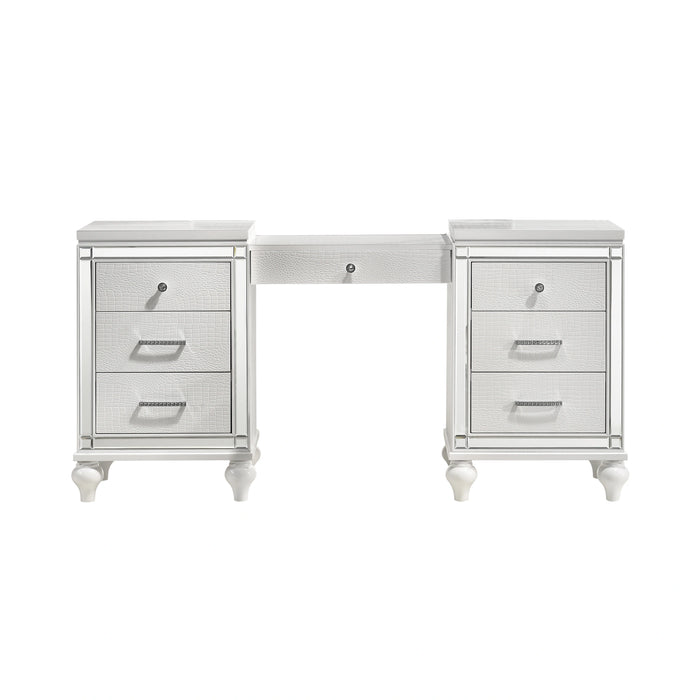 Valentino Dressing Table-White