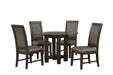Cityscape 52" Round Dining Table Base-Walnut