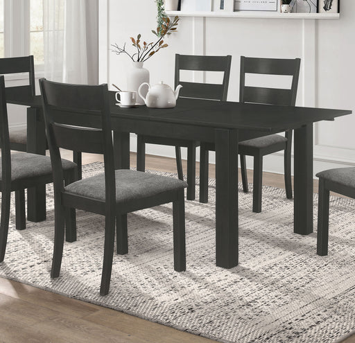 Jakob Rectangular Dining Table Black image