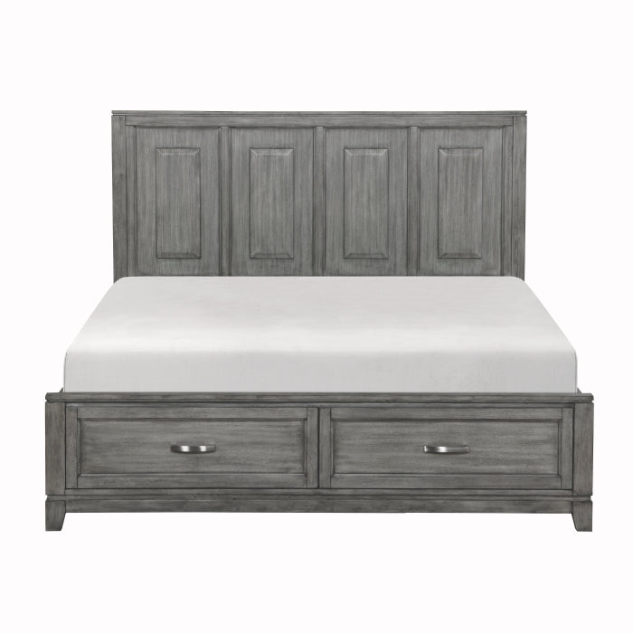 Garretson (3) Eastern King Platform Bed with Footboard Storage