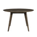 Rex 48" Round Dining Table-Walnut
