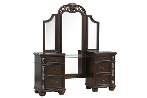 Maximus Vanity Table Mirror-Madeira