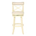 York 29" Bar Stool-White