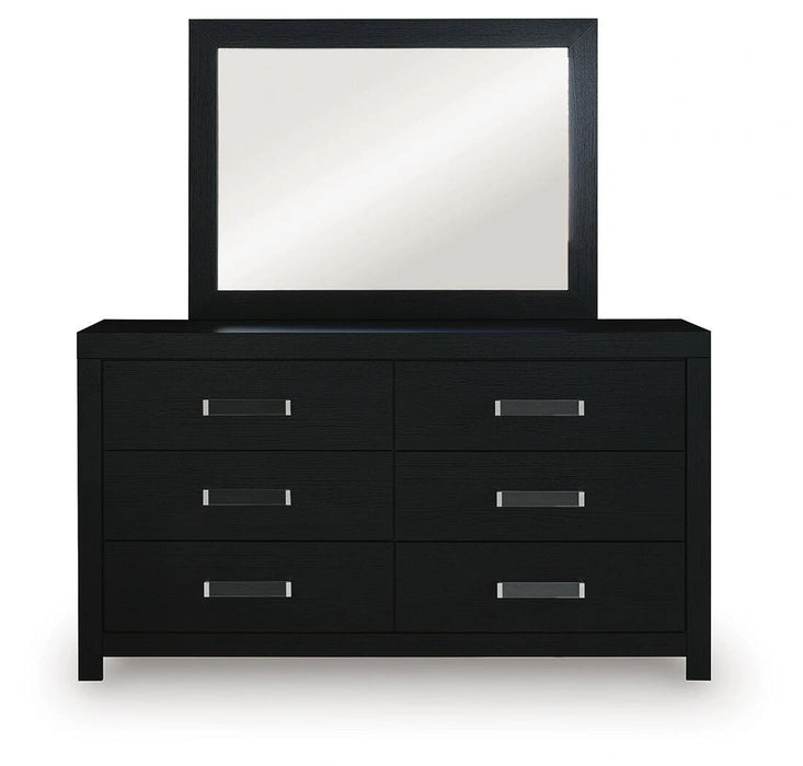 Maeling Dresser and Mirror