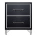 Ava 2 Drawer Nightstand-Ebony