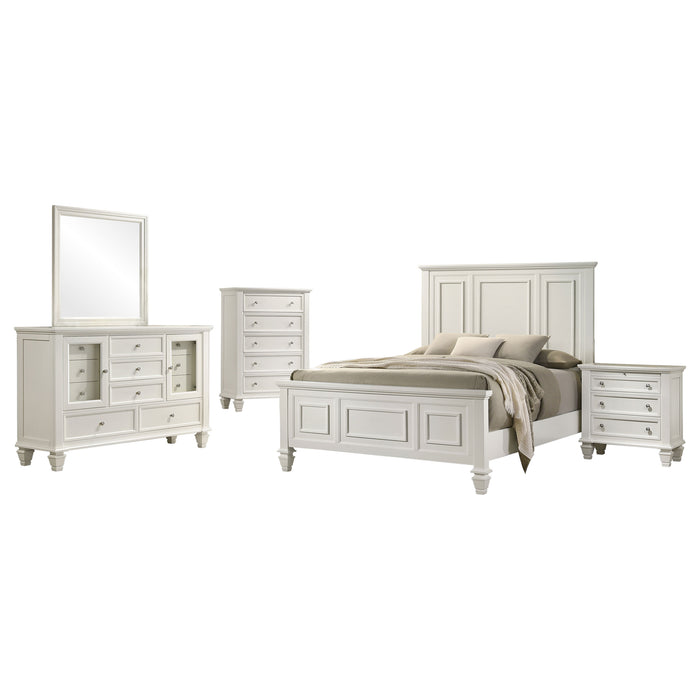 Sandy Beach 4 & 5 Piece Pc Bedroom Set Cal.King & E.King