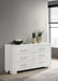 Jessica 6-drawer Dresser White image