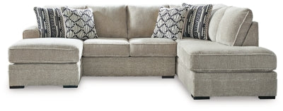 Calnita Sectional with Chaise - Premium Furniture For Less (CA)