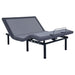 Negan Eastern King Adjustable Bed Base Grey and Black image