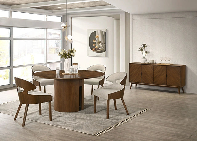 Hillerod 5 Pc. Round Dining Table Set