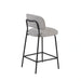 Blythe Ivory Vegan Leather Counter Chair (2 Per Carton)