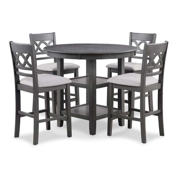 Cori Counter 5 Pc Set-Gray