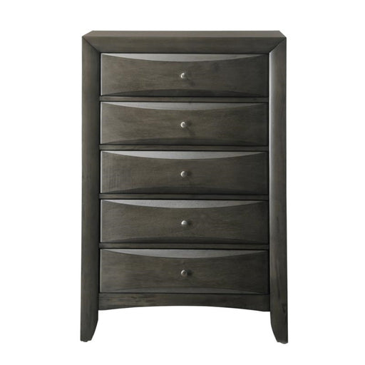 Crown Mark Emily Chest in Grey image