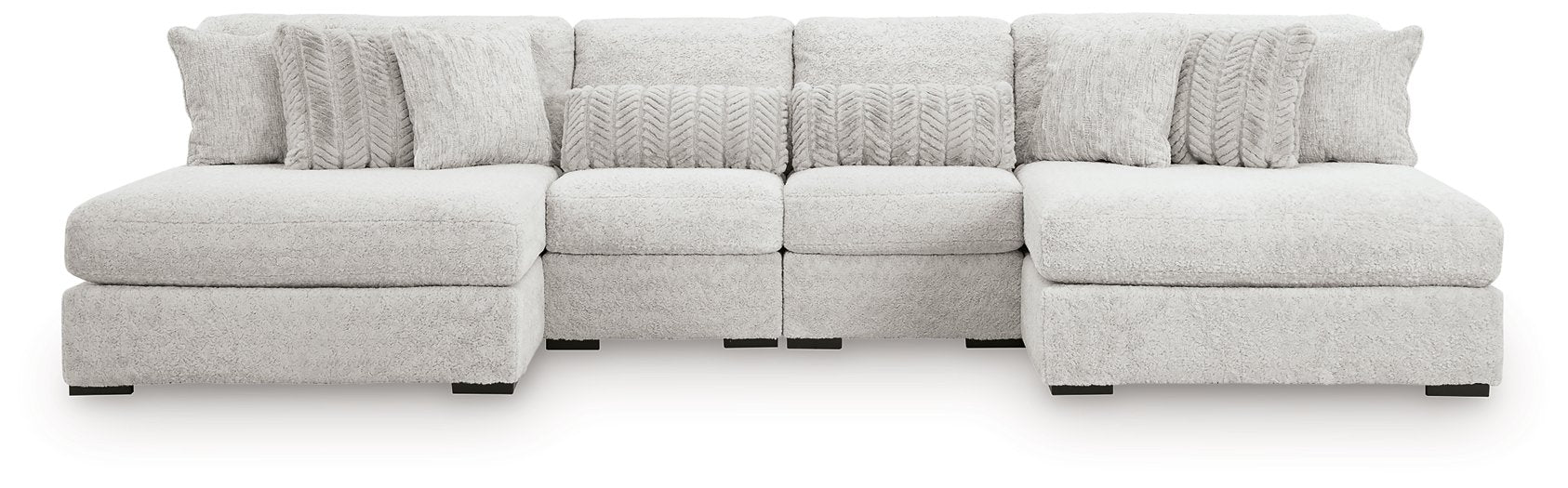 Cuddle Plush Sectional with Chaise