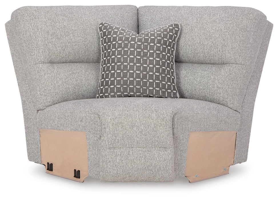 Acklen Place Power Sectional Reclining Sofa with Storage Console