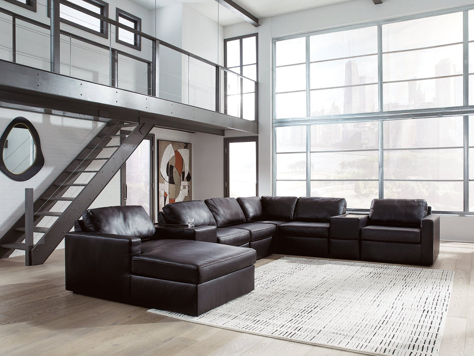 Modmax II Sectional with Chaise and Storage Consoles - Premium Furniture For Less (CA)