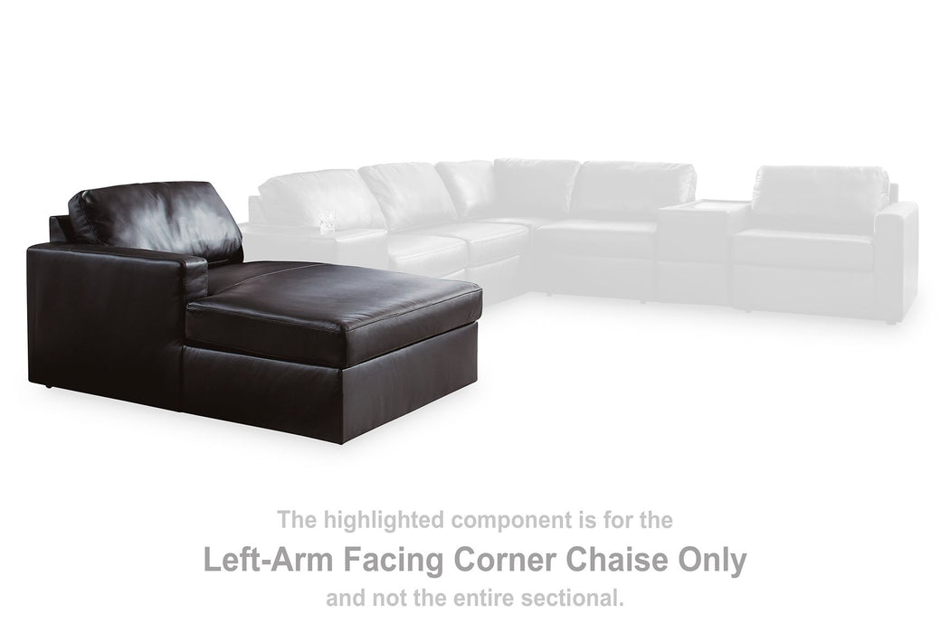 Modmax II Sectional with Chaise and Audio Consoles - Premium Furniture For Less (CA)