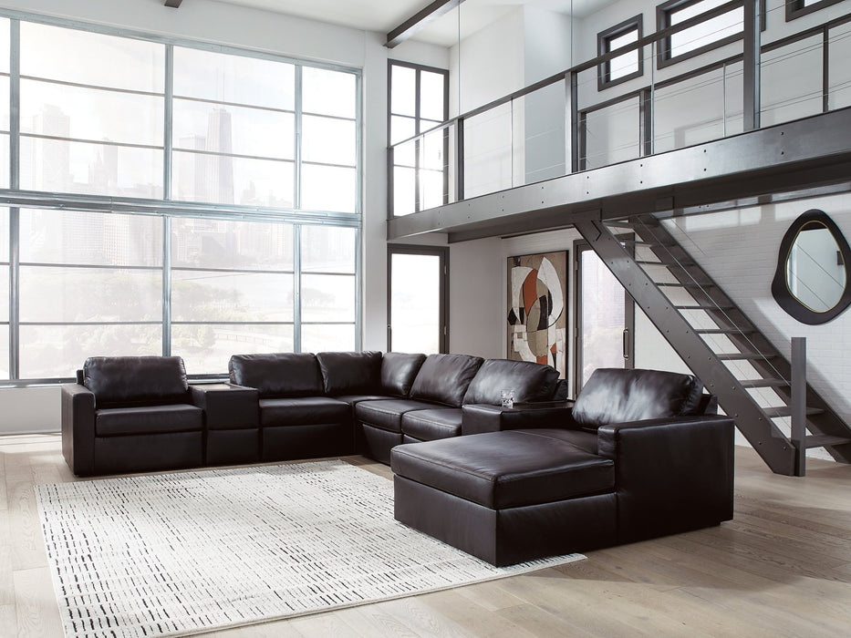 Modmax II Sectional with Chaise and Storage Consoles - Premium Furniture For Less (CA)