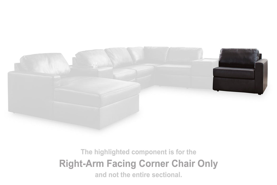 Modmax II Sectional with Chaise and Storage Consoles - Premium Furniture For Less (CA)
