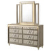 Lorient LED Dresser with LED Mirror - Premium Furniture For Less (CA)