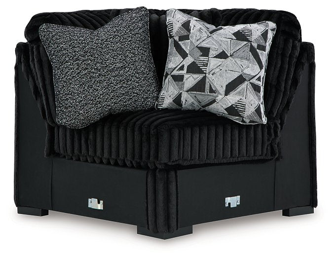 Midnight-Madness Sectional - Premium Furniture For Less (CA)