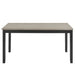 Daphne 5 Pc Natural 60" Dining Set W/Natural Chairs