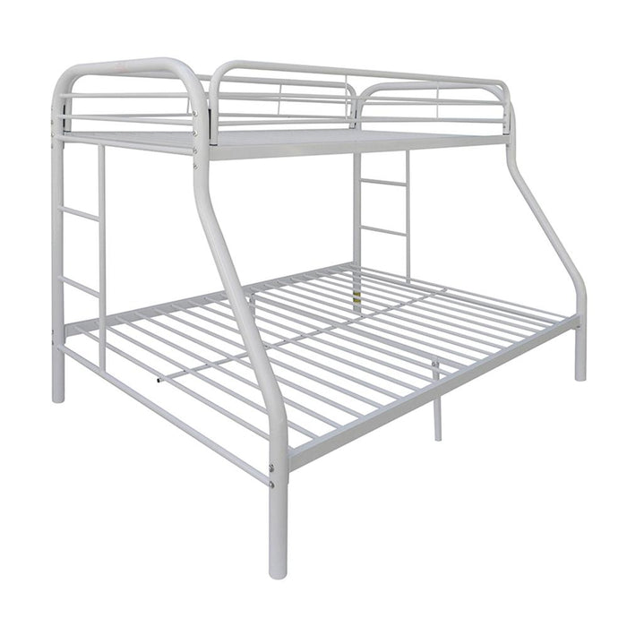 Tritan White Bunk Bed (Twin/Full) image