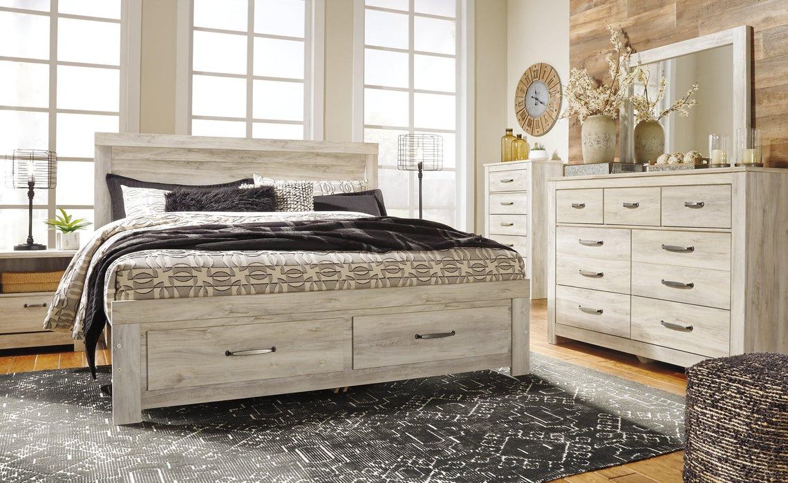 Bellaby Bed with 2 Storage Drawers - Premium Furniture For Less (CA)