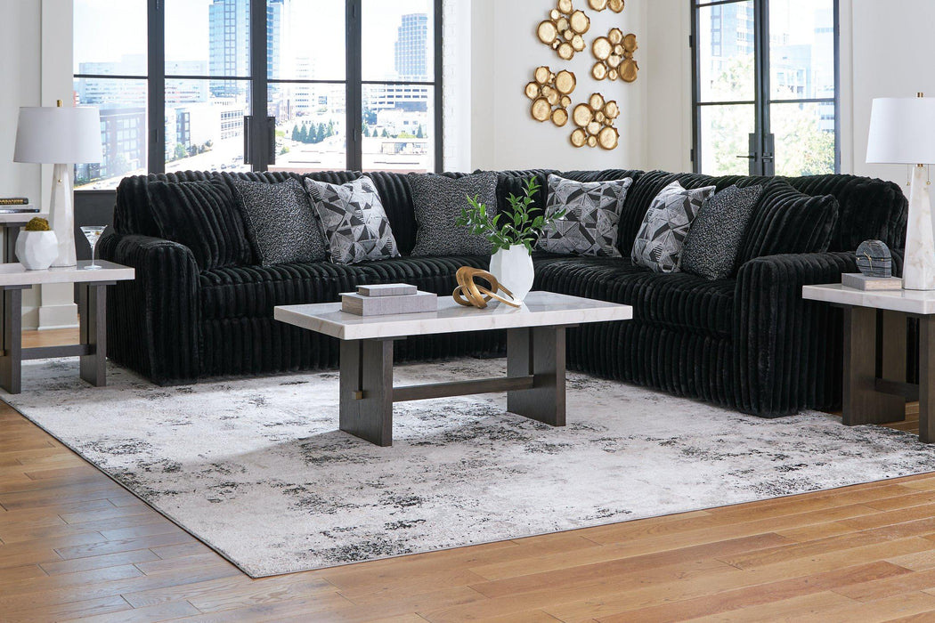 Midnight-Madness Sectional - Premium Furniture For Less (CA)
