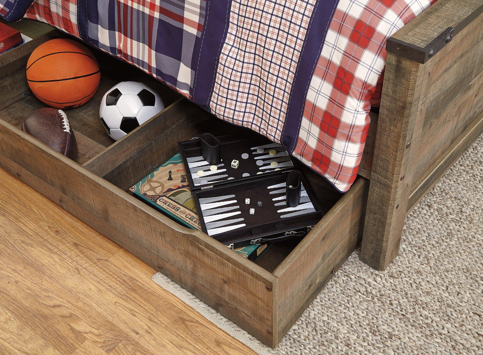 Trinell Bed with Storage - Premium Furniture For Less (CA)
