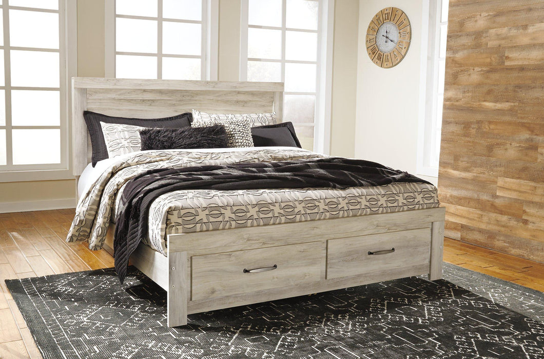 Bellaby Bed with 2 Storage Drawers - Premium Furniture For Less (CA)