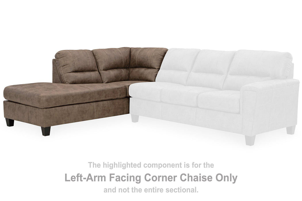 Navi 2-Piece Sectional Sofa Chaise