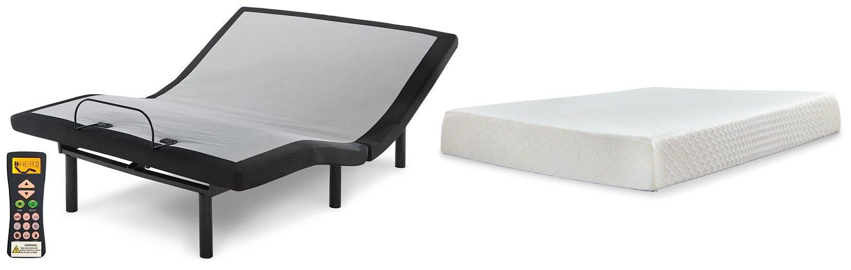 10 Inch Chime Memory Foam Mattress Set - Premium Furniture For Less (CA)