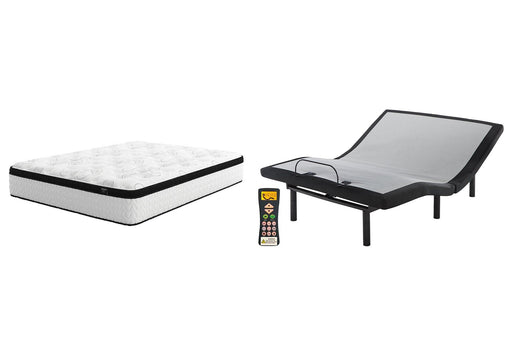 Chime 12 Inch California King Hybrid Mattress Package - Premium Furniture For Less (CA)