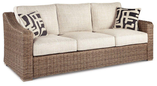 Beachcroft Outdoor Sofa with Cushion - Premium Furniture For Less (CA)