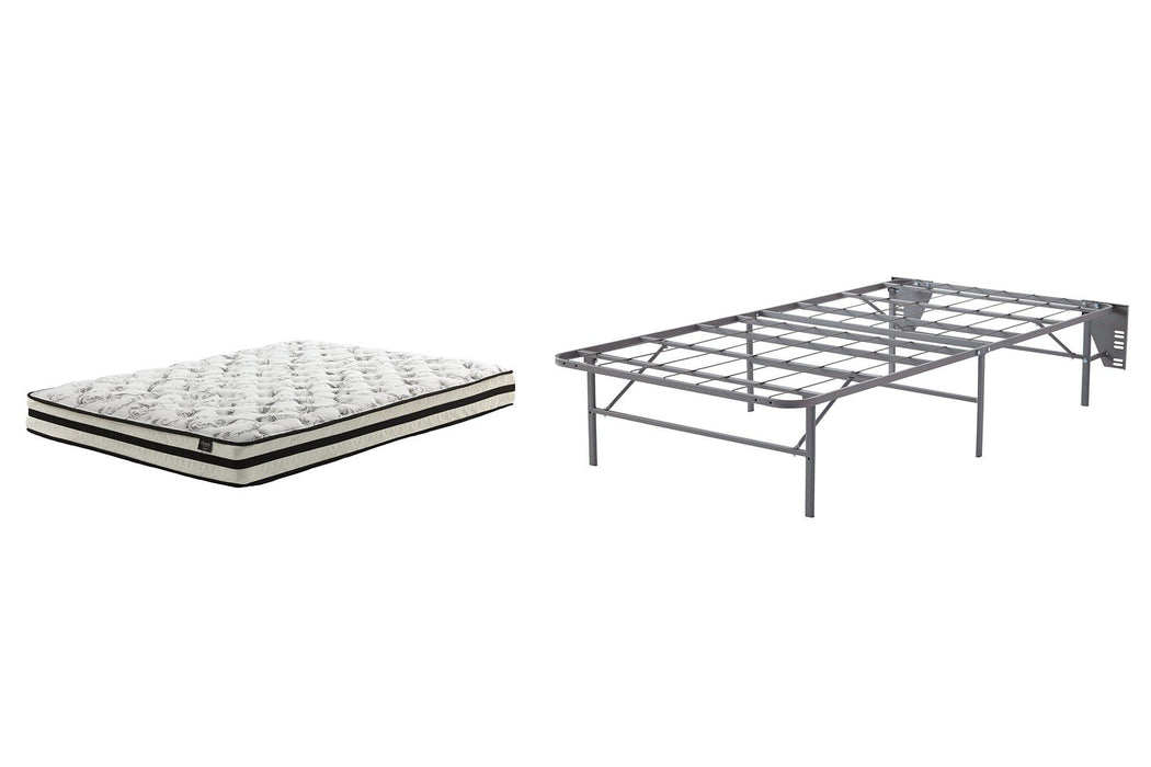 8 Inch Chime Innerspring Mattress Set - Premium Furniture For Less (CA)