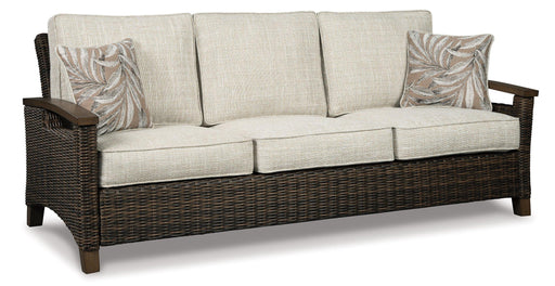 Paradise Trail Outdoor Sofa, Lounge Chairs and Fire Pit Table - Premium Furniture For Less (CA)