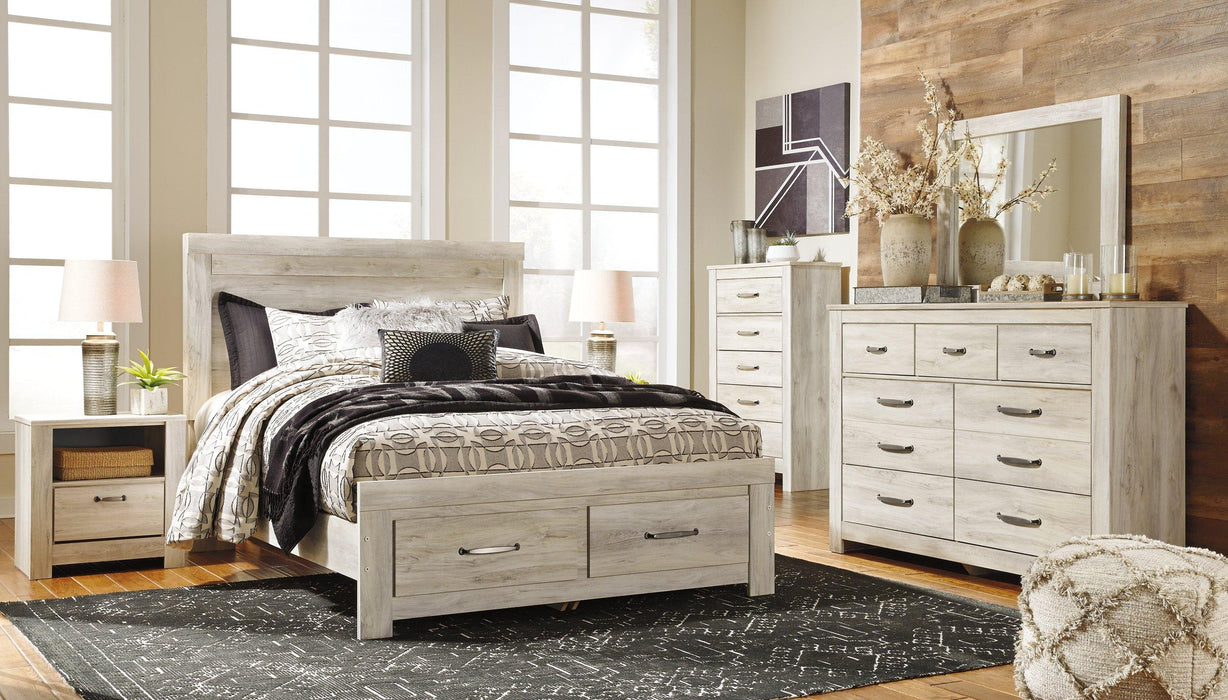 Bellaby Bed with 2 Storage Drawers - Premium Furniture For Less (CA)