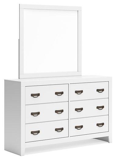 Binterglen Dresser and Mirror - Premium Furniture For Less (CA)