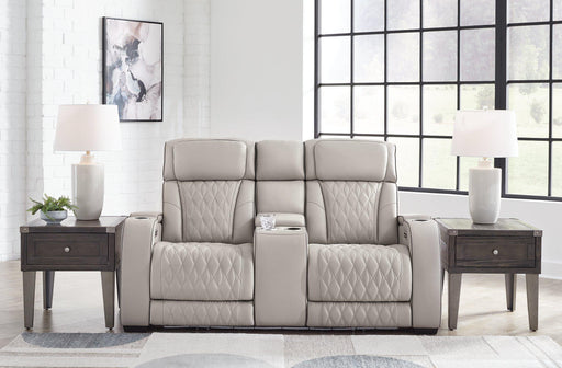 Boyington Power Reclining Loveseat with Console - Premium Furniture For Less (CA)