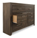 Juararo Dresser and Mirror - Premium Furniture For Less (CA)