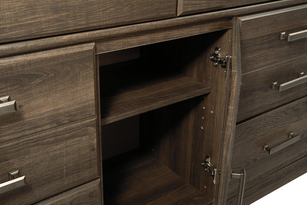 Juararo Dresser and Mirror - Premium Furniture For Less (CA)