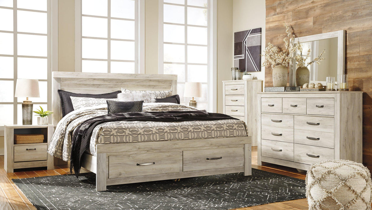 Bellaby Bed with 2 Storage Drawers - Premium Furniture For Less (CA)