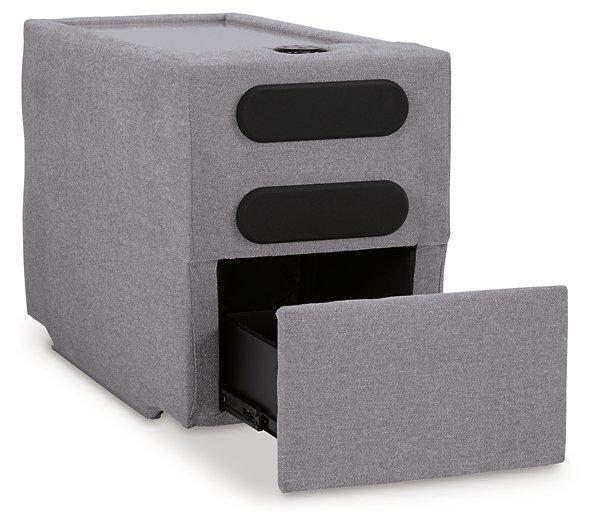 Modmax Balanced Sectional with Audio and Storage Consoles