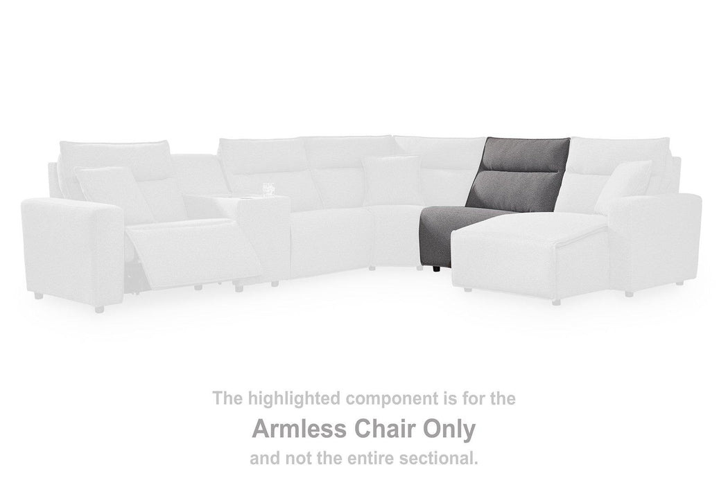 Modmax Reclining Sectional with Audio Console - Premium Furniture For Less (CA)