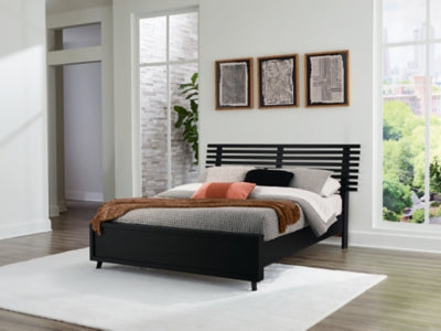 Danziar Slat Bed - Premium Furniture For Less (CA)