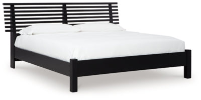 Danziar Slat Bed - Premium Furniture For Less (CA)