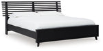 Danziar Slat Bed - Premium Furniture For Less (CA)