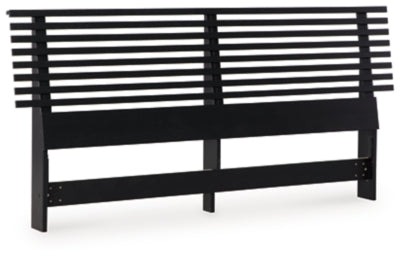 Danziar Queen Slat Bed - Premium Furniture For Less (CA)