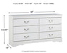 Anarasia Dresser - Premium Furniture For Less (CA)